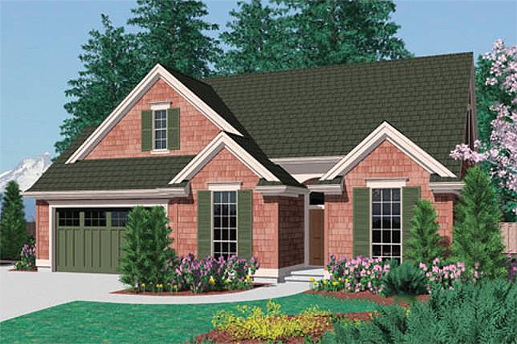 Traditional Style House Plan 3 Beds 2 Baths 1500 Sq Ft Plan 48 275 Eplans Com