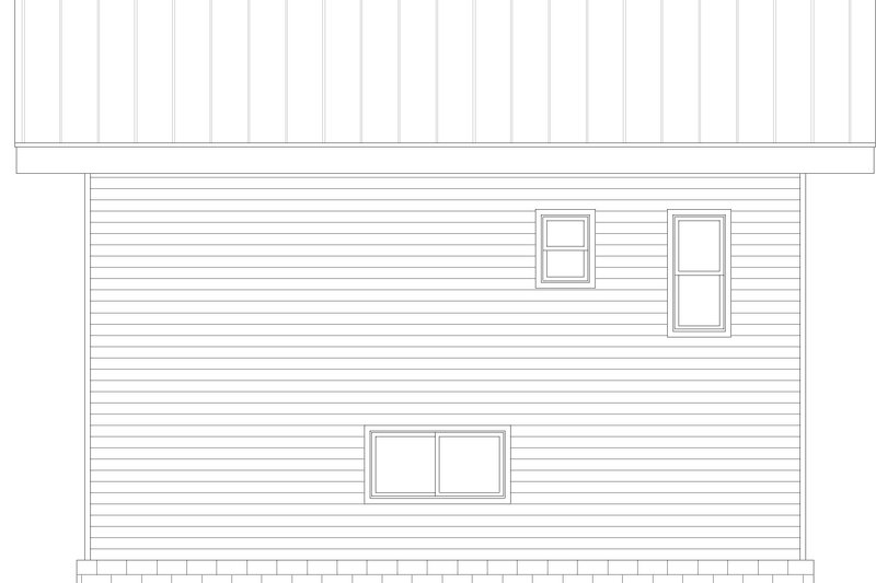 Dream House Plan - Exterior - Other Elevation 1 for Contemporary House Plan #932-715 - 2 bed, 1.5 bath