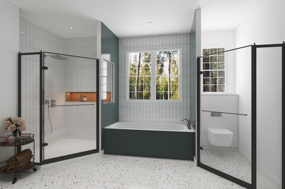 Interior - Bathroom for Craftsman House Plan #54-447 - 3 bed, 3.5 bath