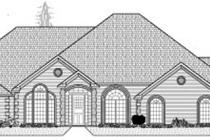 Traditional Exterior - Front Elevation Plan #65-302