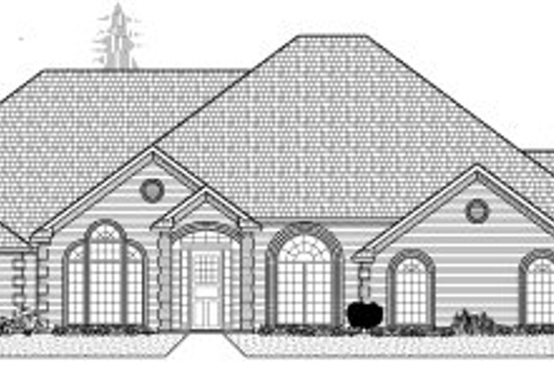 Traditional Style House Plan - 4 Beds 3 Baths 3759 Sq/Ft Plan #65-302