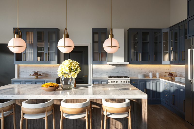 Architectural House Design - Interior - Kitchen 1 for Barndominium House Plan #1064-507 - 4 bed, 7 bath