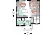 Traditional Style House Plan - 3 Beds 2 Baths 1420 Sq/Ft Plan #23-739 