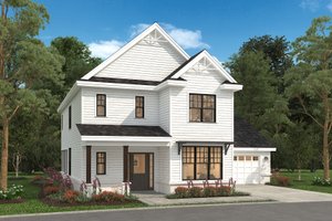 Traditional Exterior - Front Elevation Plan #497-43