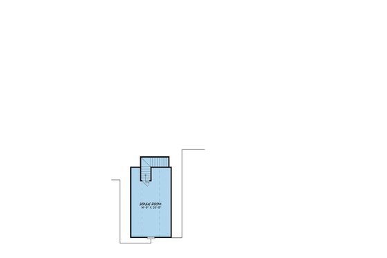 Floor Plan - Other Floor for European House Plan #923-14 - 3 bed, 2.5 bath