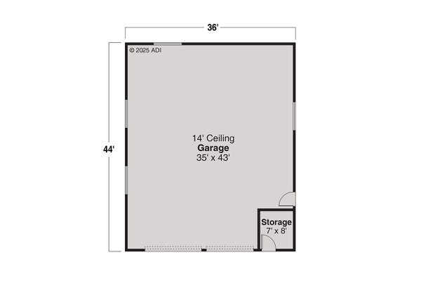 Home Plan - Traditional Floor Plan - Main Floor Plan #124-662