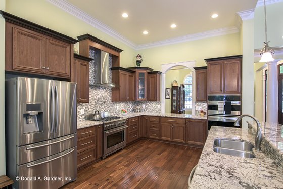 Interior - Kitchen for European House Plan #929-877 - 4 bed, 3 bath
