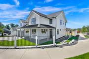 Farmhouse Style House Plan - 3 Beds 2.5 Baths 2393 Sq/Ft Plan #1070-126 
