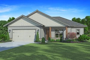 Craftsman Exterior - Front Elevation Plan #938-98