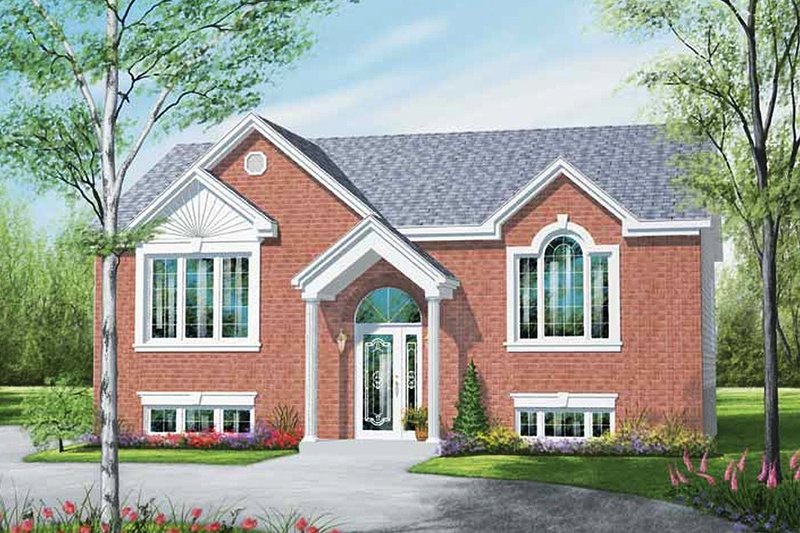 Dream House Plan - Traditional Exterior - Front Elevation Plan #23-2362