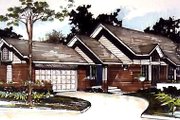 Traditional Style House Plan - 2 Beds 2 Baths 2000 Sq/Ft Plan #320-440 