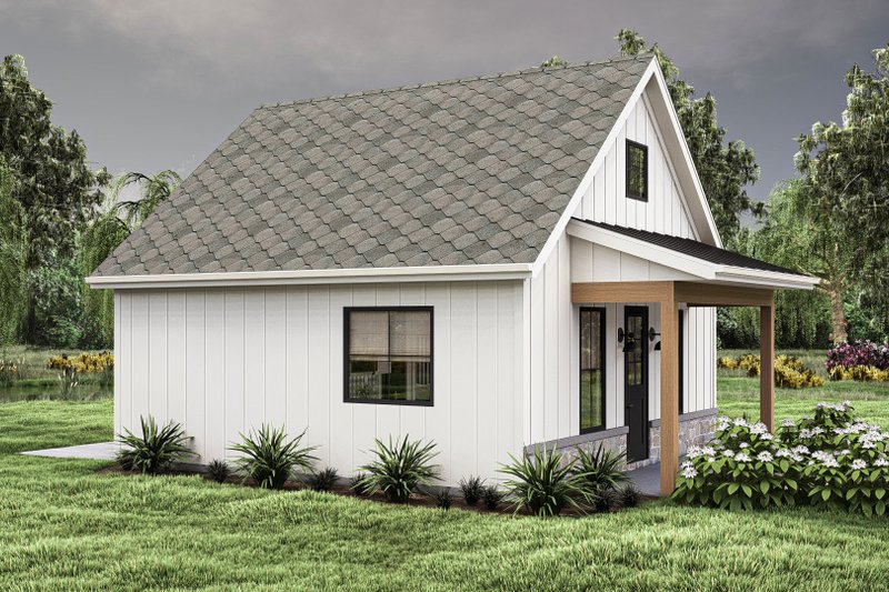 Architectural House Design - Exterior - Other Elevation 1 for Modern House Plan #455-431 - 1 bed, 1 bath