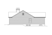 Ranch Style House Plan - 3 Beds 2 Baths 1281 Sq/Ft Plan #57-612 