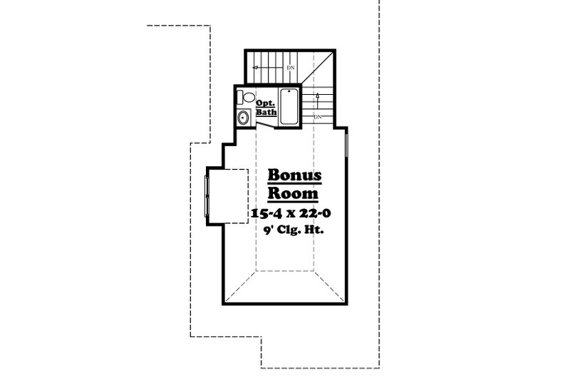 Home Plan - Optional Bonus Level