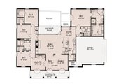 Southern Style House Plan - 4 Beds 2.5 Baths 2240 Sq/Ft Plan #36-485 