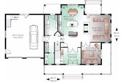 Farmhouse Style House Plan - 3 Beds 2.5 Baths 2305 Sq/Ft Plan #23-729 