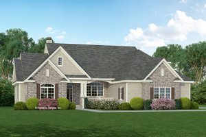 Traditional Exterior - Front Elevation Plan #929-963