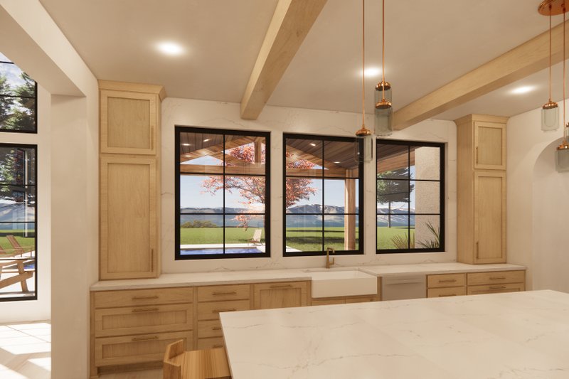Home Plan - Interior - Kitchen 2 for Farmhouse House Plan #1096-5 - 4 bed, 4.5 bath
