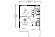 House Plan - 2 Beds 2 Baths 1113 Sq/Ft Plan #25-2283 