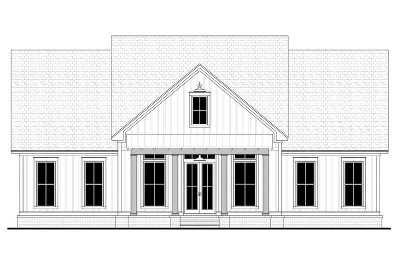 Dream House Plan - Exterior - Front Elevation 6 for Farmhouse House Plan #430-279 - 3 bed, 2.5 bath