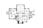 European Style House Plan - 5 Beds 4.5 Baths 7007 Sq/Ft Plan #48-258 