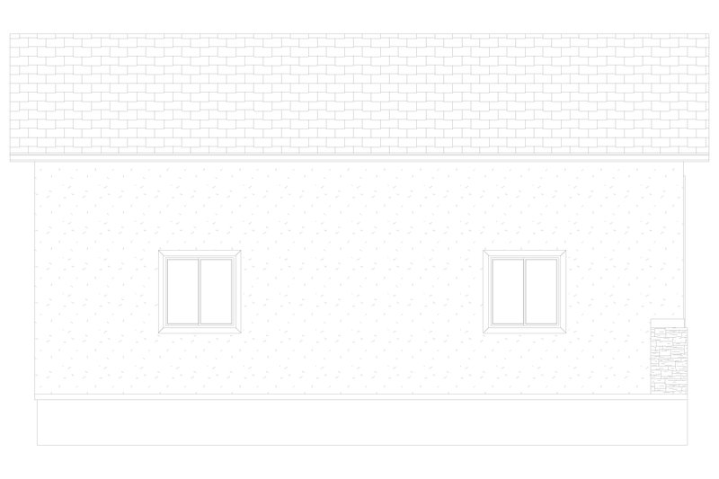Dream House Plan - Exterior - Other Elevation 2 for Victorian House Plan #1060-77, 0 bath