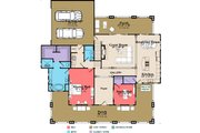 Bungalow Style House Plan - 4 Beds 3 Baths 3326 Sq/Ft Plan #63-404 