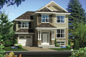 Traditional Exterior - Front Elevation Plan #25-4423
