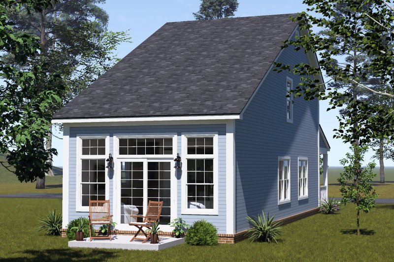 Dream House Plan - Exterior - Other Elevation 2 for Cottage House Plan #513-2439 - 3 bed, 3 bath