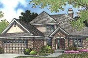 European Style House Plan - 4 Beds 3 Baths 1944 Sq/Ft Plan #320-149 