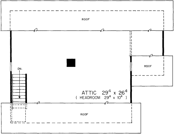 Dream House Plan - Farmhouse Floor Plan - Other Floor Plan #72-144