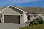Traditional Style House Plan - 4 Beds 3 Baths 2138 Sq/Ft Plan #1060-54 