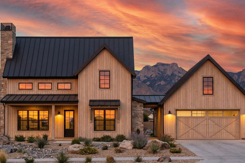 House Plan Design - Exterior - Front Elevation 3 for Farmhouse House Plan #1096-155 - 3 bed, 2.5 bath