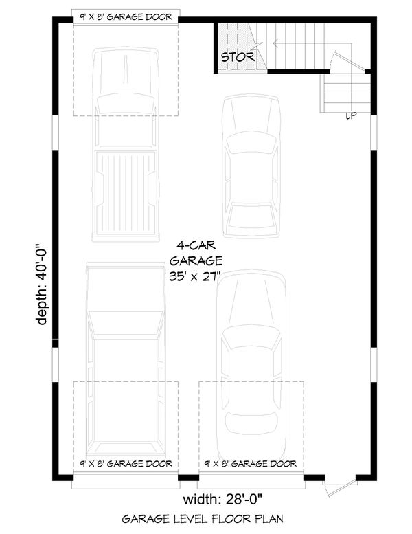 House Blueprint - Farmhouse Floor Plan - Main Floor Plan #932-322