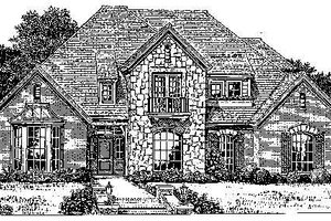 Traditional Exterior - Front Elevation Plan #310-739