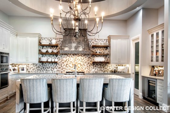 Interior - Kitchen for Contemporary House Plan #930-477 - 4 bed, 5 bath