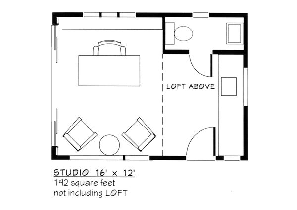 Contemporary Floor Plan - Main Floor Plan #917-27