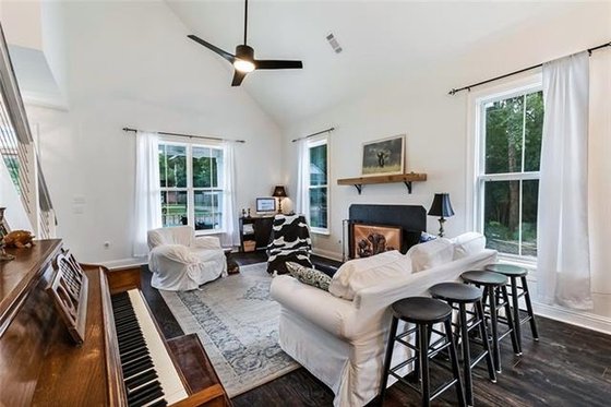 Interior - Family Room 1 for Farmhouse House Plan #312-715 - 3 bed, 2 bath