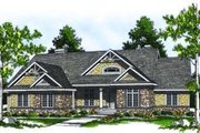 Country Style House Plan - 5 Beds 4 Baths 3839 Sq/Ft Plan #70-788 