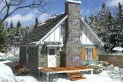 Cottage Style House Plan - 4 Beds 2 Baths 1280 Sq/Ft Plan #57-503 