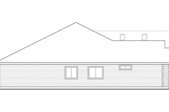 Exterior - Other Elevation for Craftsman House Plan #124-859 - 3 bed, 2.5 bath
