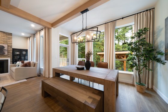 Interior - Dining Room 1 for Farmhouse House Plan #1114-3 - 3 bed, 2 bath