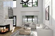 Traditional Style House Plan - 3 Beds 2.5 Baths 2142 Sq/Ft Plan #455-668 