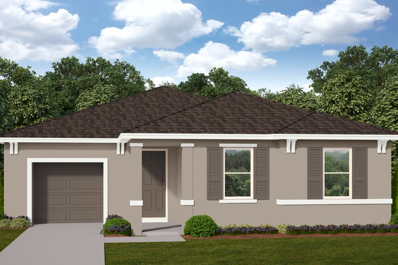 Architectural House Design - Traditional Exterior - Front Elevation Plan #1058-252