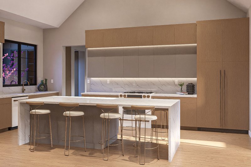 House Design - Interior - Kitchen 1 for Modern House Plan #455-369 - 3 bed, 2.5 bath