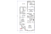 Contemporary Style House Plan - 3 Beds 2.5 Baths 1943 Sq/Ft Plan #1116-5 Floor 