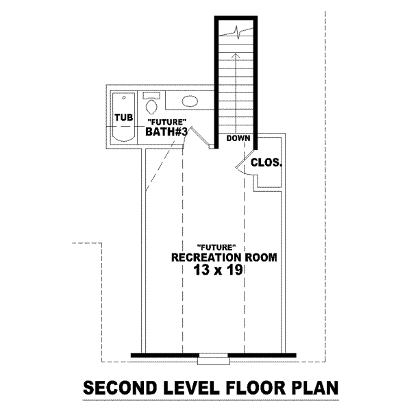 European Floor Plan - Other Floor Plan #81-1522