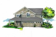 Craftsman Style House Plan - 4 Beds 2.5 Baths 2146 Sq/Ft Plan #53-526 