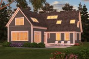 Colonial Style House Plan - 3 Beds 3 Baths 2888 Sq/Ft Plan #903-2 