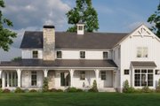 Farmhouse Style House Plan - 4 Beds 4.5 Baths 4065 Sq/Ft Plan #923-375 